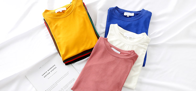 佛山夏季T恤衫定做要选对材质